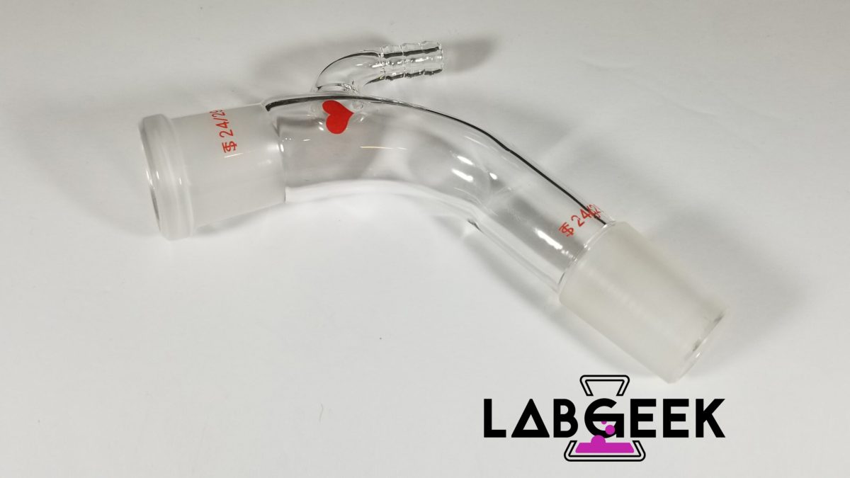 24/29 105 Degree Adapter with Hose Connection On LabGeek