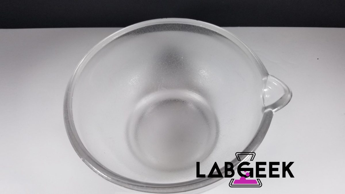 180mm Glass Mortar and Pestle 2 On LabGeek