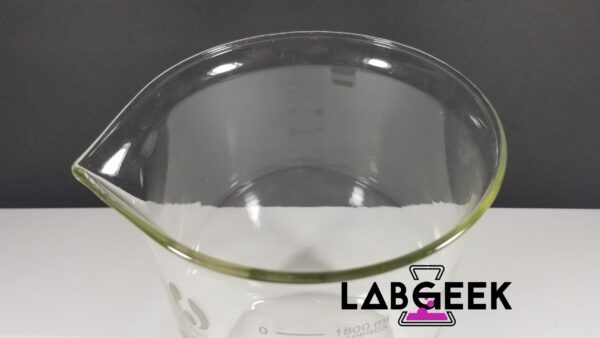 2000ml Glass Beaker 2 On LabGeek
