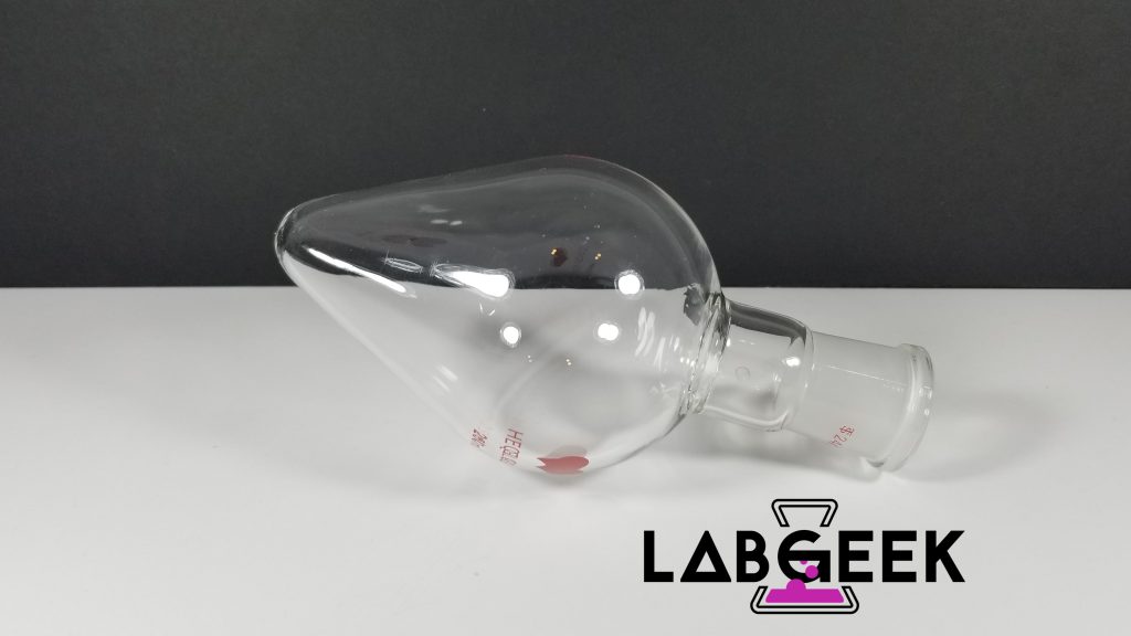250ml PearShaped Boro Flask 24/29 LabGeek