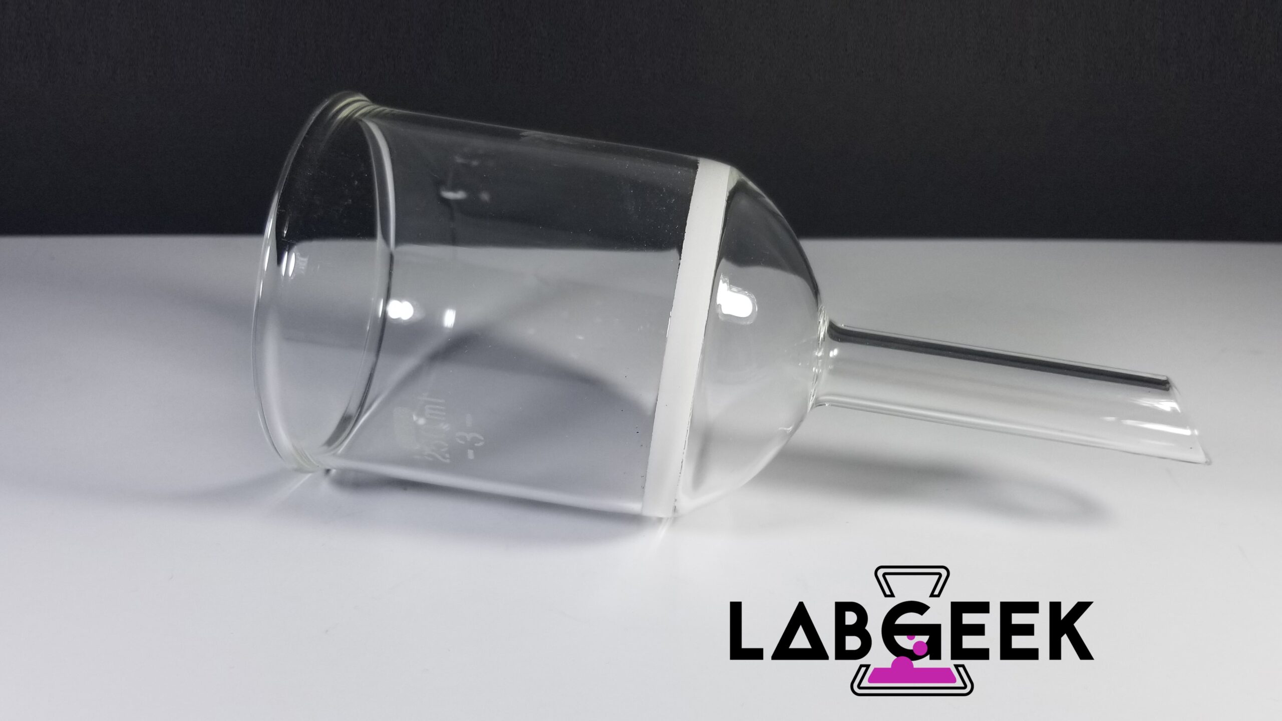 thumbnail image 2 of Glass Funnel - Laboratory Glassware - A/S 2 of 13