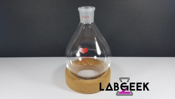 500ml Eggplant Boiling Flask 1 On LabGeek