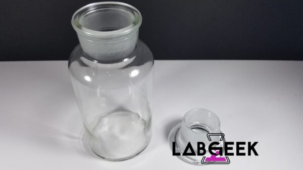 500ml Ground Glass Lid Reagent Jar 3 On LabGeek