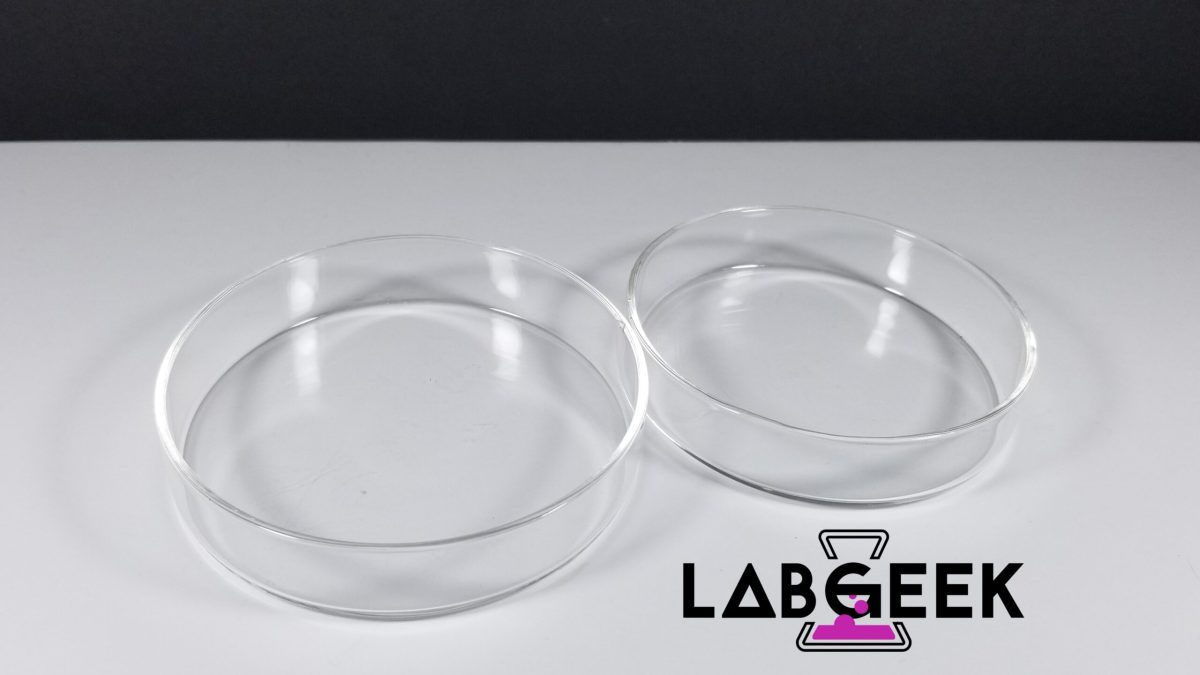 90mm Petri Dish on Labgeek Opened