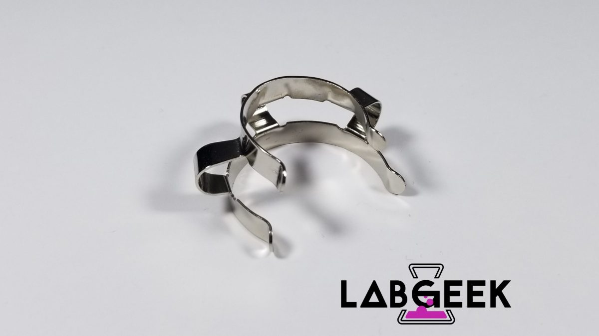 24/29 Metal Keck Clip 2 On LabGeek
