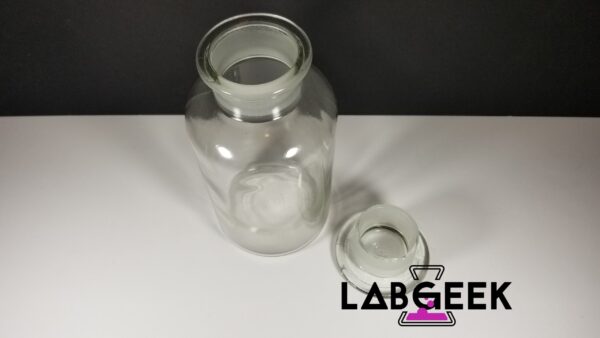 1000ml Boro Reagent Jar w/Ground Glass Lid 2 on LabGeek