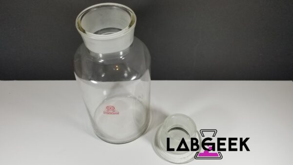 2500ml Boro Reagent Jar w/Ground Glass Lid 2 on LabGeek