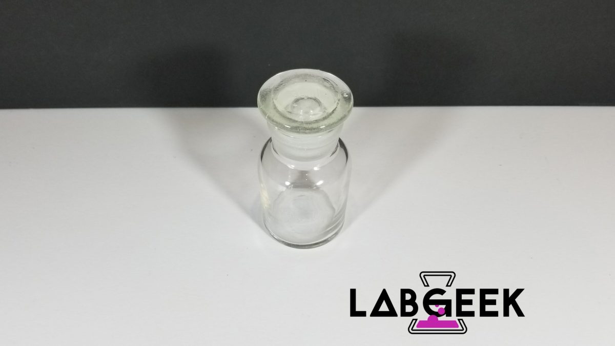 30ml Boro Reagent Jar w/Ground Glass Lid on LabGeek