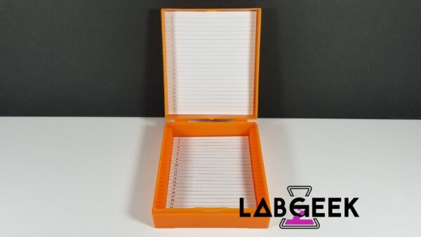 25 Microscope Slide Box On LabGeek