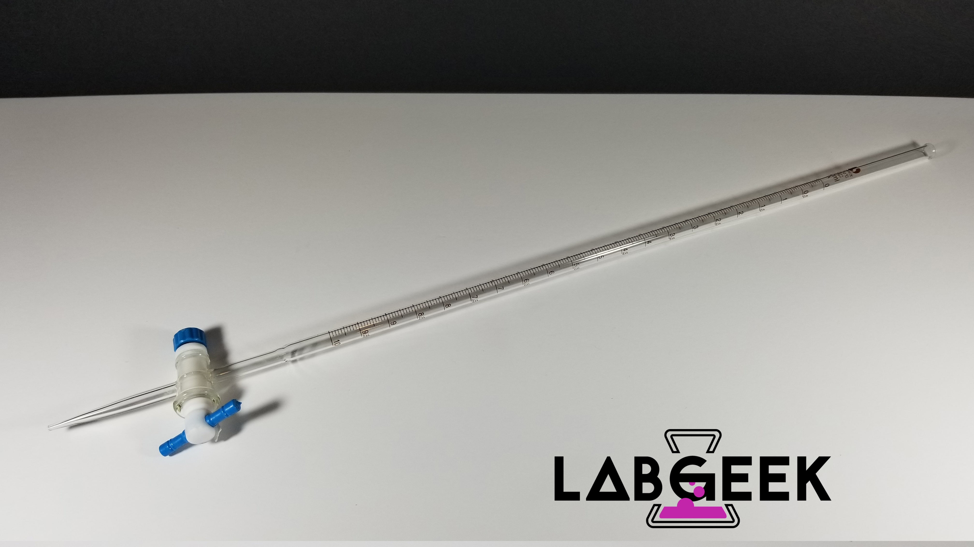 10ml Glass Burette With PTFE Stopcock – LabGeek