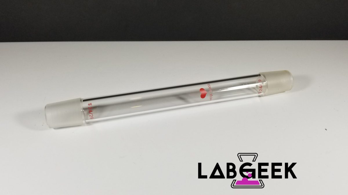 175mm Straight Connecting Inner Joint Adapter (24/29) On LabGeek