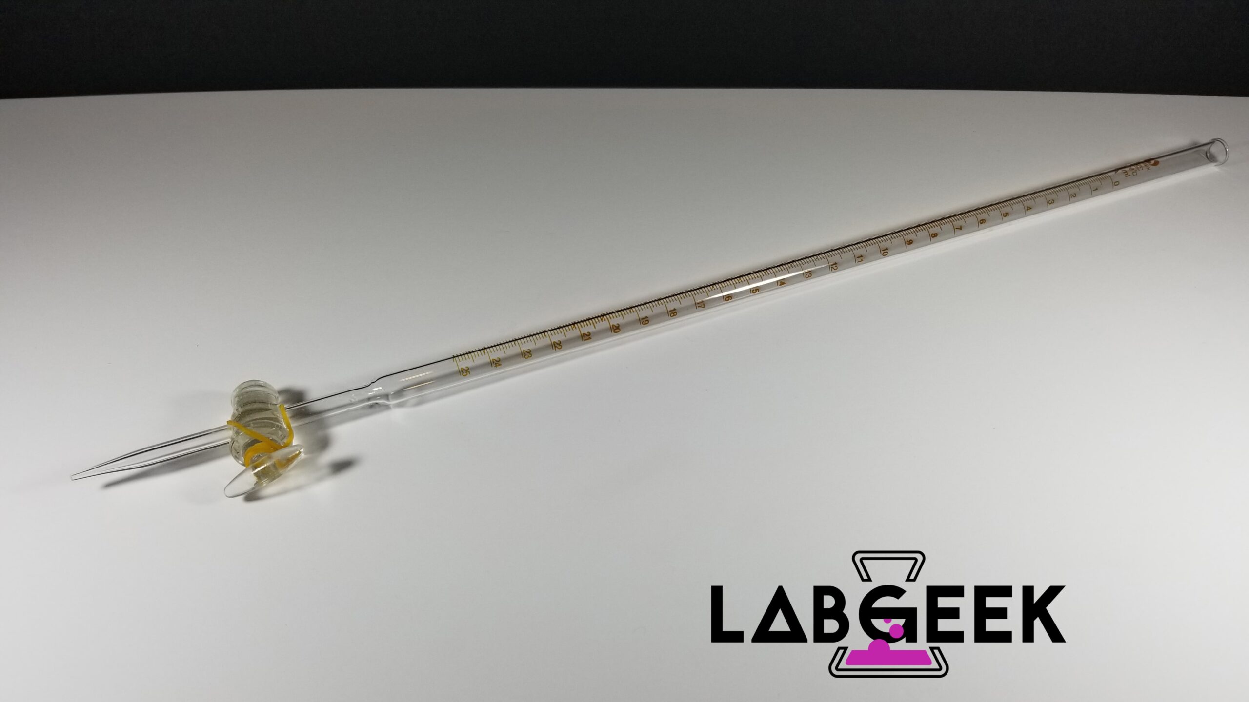 25ml Glass Burette With Glass Stopcock LabGeek