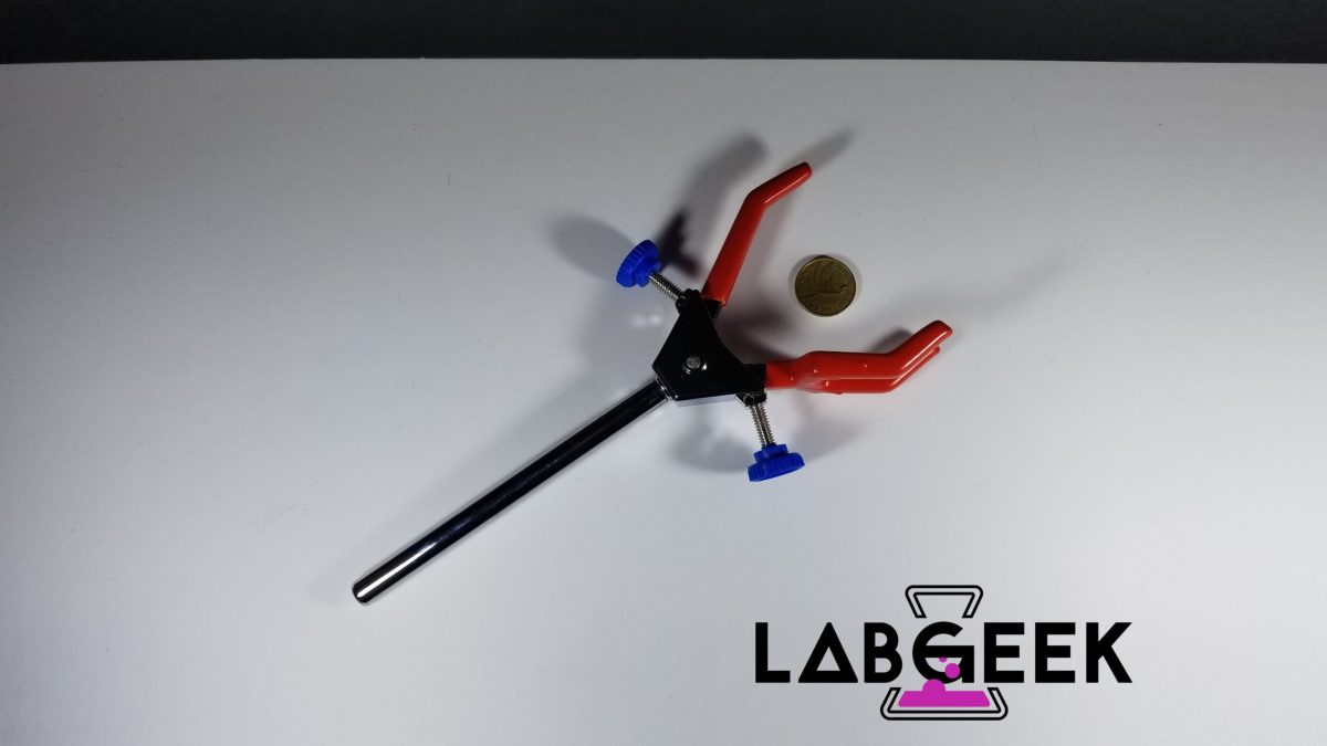 3 Claw Clamp (L) Double Adjustable Closed Top On LabGeek