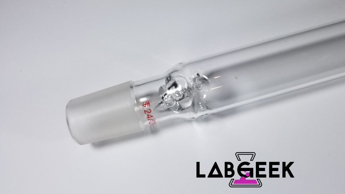 400mm Packable Fractionating Column Close on LabGeek