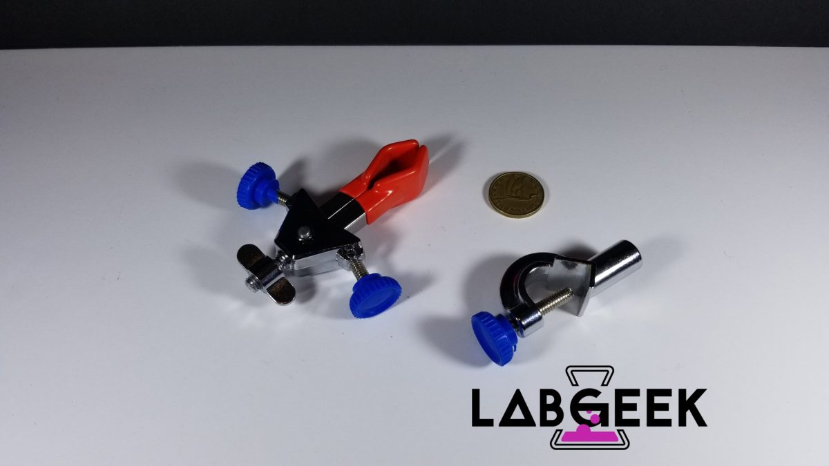 Medium 2 Claw Cross Clamp, Double Adjustable Dismantled On LabGeek