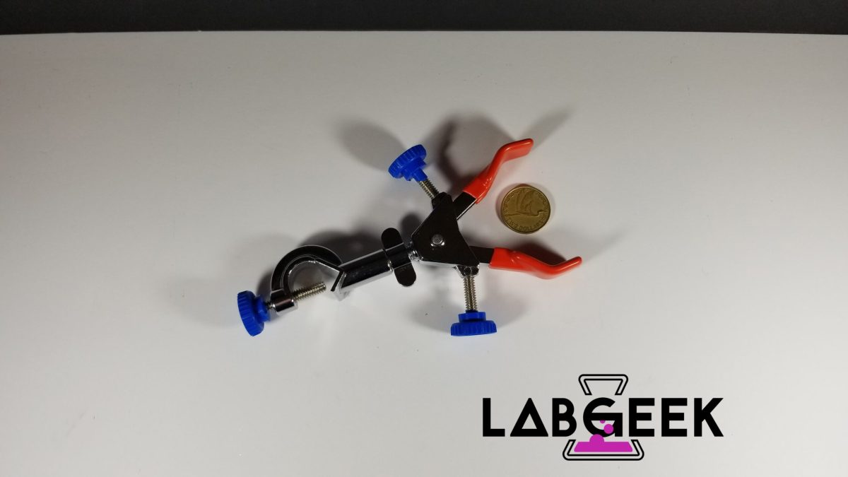 Medium 2 Claw Cross Clamp, Double Adjustable Top On LabGeek