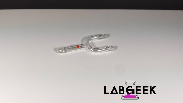 10mm barb U connector glass Labgeek