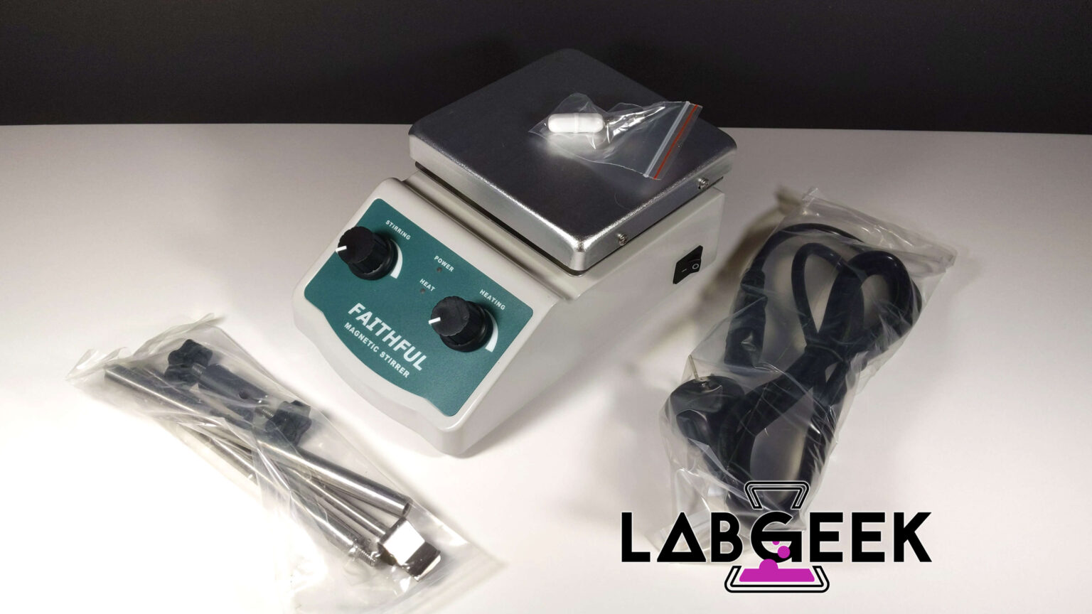 Stirrer + Hot Plate (Hotplate) Combo LabGeek