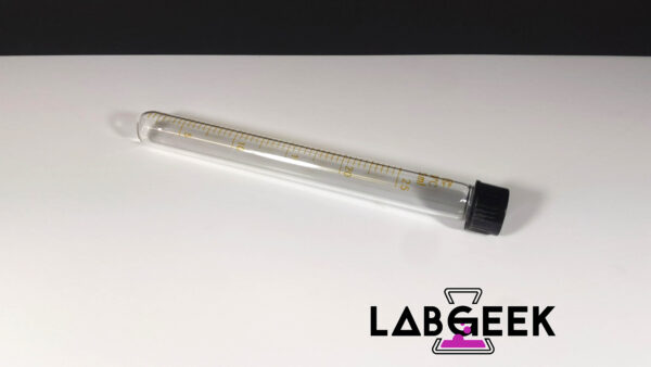 25ml Screw top cap test tube